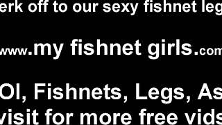 Here are some sexy fishnets that I just bought and I am wearing them now