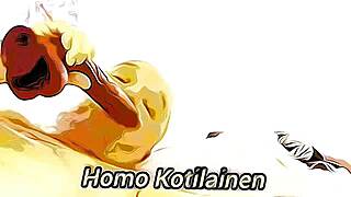 Homo kotilainen's secret desires in animated sex confessions