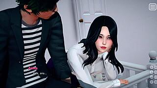 3D animated game – My bully is my lover part 1