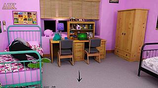 3D animated party with loveskysan69's big dick