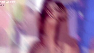 Lesbians and ass lovers enjoy rough anal sex and fisting