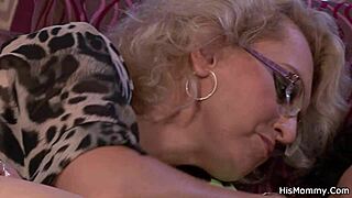 Waking up at midnight to satisfy a horny mother-in-law