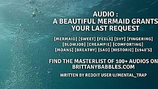 Beautiful mermaid’s erotic audio: a sensual experience for the ears