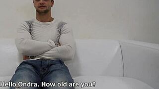 Young and hot Czech men in hardcore gay scene