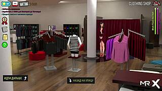 Play the erotic game with the theme of fashion business and touch the breasts of the anime girls in 3D