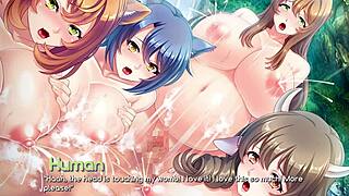 Monster girl breeder episode 5: Impregnating three ogresses