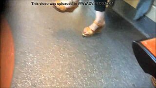 Xvid heels mules fetish tease