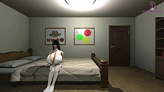 A fugitive sex worker has her desires fulfilled in a hot scene that includes a titjob and oral sex