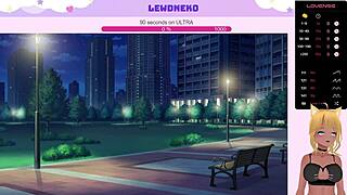 Vtuber Lewdneko continues the Love Cube visual novel