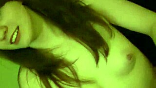 Petite girlfriend gets friend’s big dick at work