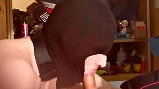Hungarian gay BDSM scene with deepthroat and facefucking