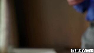 College student seduces professor for anal sex