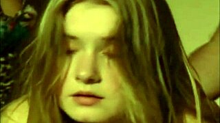 Beautiful teen’s first anal scene with a hot threesome