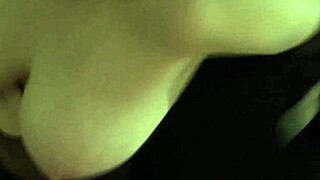 Shaved pussy gets a huge load of cum and worship