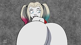 Animated Harley hentai scenes in a compilation form