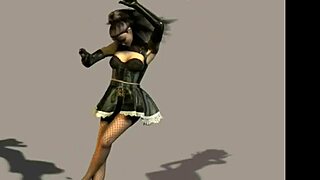 Your virtual red-haired stripper girl