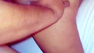 A hot milf has sex with a friend’s friend while her husband is away