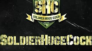 Lesbian prostitutes enjoy hardcore sex with a military hunk