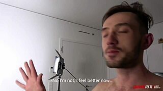 Funny moments on German porn sets with big cocks