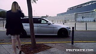 Private com - Paola's hardcore anal scene with her driver