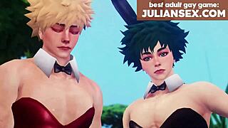3D game with gay amateur action