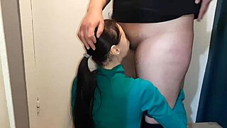 Hot sex with courier girl for big tits lovers