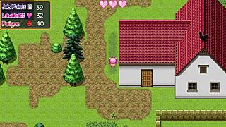 Noelle's hot gameplay in part 3 of the pixel art game