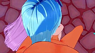 3D animated hentai with POV shots of nice boobs