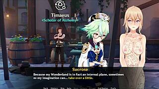 A game of bondage and seduction with an anime theme