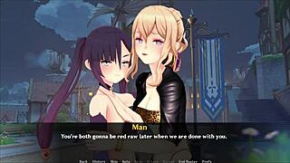 A game of bondage and seduction with an anime theme