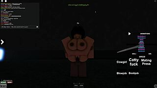Roblox porn with 20 scenes with the same girl in different positions