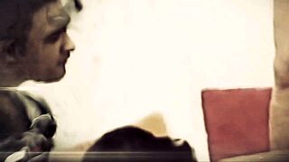 Natural tits bouncing while being banged hard in ass