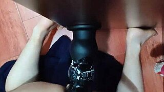 Young femboy slut got her ass fucked hard in Spain