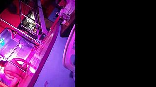 Dancing and sucking in a night club in Ecuador