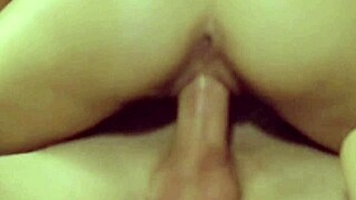 Close up and personal: Big ass amateur gets pumzied by his friend's mom