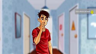 Shy girl explores her sexuality in 3D animated porn