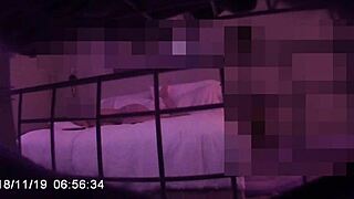 Stepmother's big tits and hidden camera lead to multiple orgasms