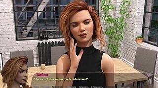 3D cartoon video game with 18-19 year old characters and big boobs and dicks