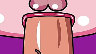 Femboy milk boy in animated hentai sex scene with assfucking