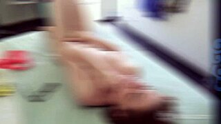 Karina's solo performance with vibrator and toes for ultimate orgasm