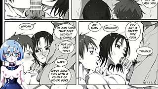 Animehentai presents Girls night out 8 with hot cartoon hentai