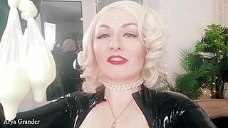 Femdom BDSM sex with a cuckold husband and POV close-ups