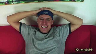 Pretty male babysitter seduces the black MILF and gets a facial