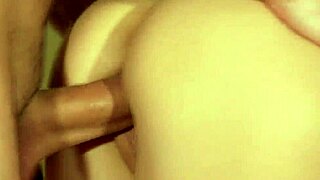 Young Russian girl enjoys deep penetration by a big cock