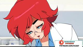 60fps Hospital POV hentai with big tits patient and doctor