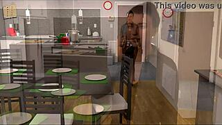 3D game with nursing students and their curvaceous bodies