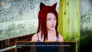 Family affairs with an erotic twist in a visual novel style game