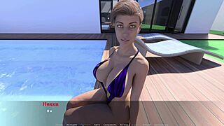 Beautiful boobs and big cock in hot 3D action