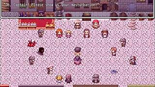 Sensual bondage and erotic games with an anime heroine in a magical forest