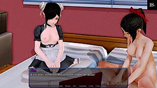 Harem hotel adventure continues with more explicit content